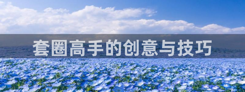 杏耀网页登陆：套圈高手的创意与技巧